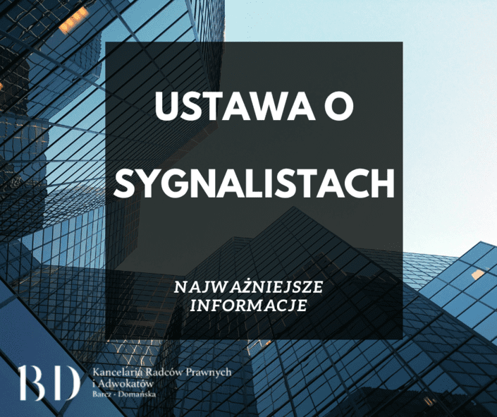 Ustawa o sygnalistach – najważniejsze informacje